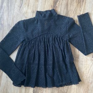 Small Free People baby doll top